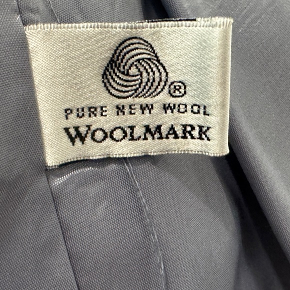 Vintage Lavender Wool Single-Breasted Blazer - Picture 8 of 10